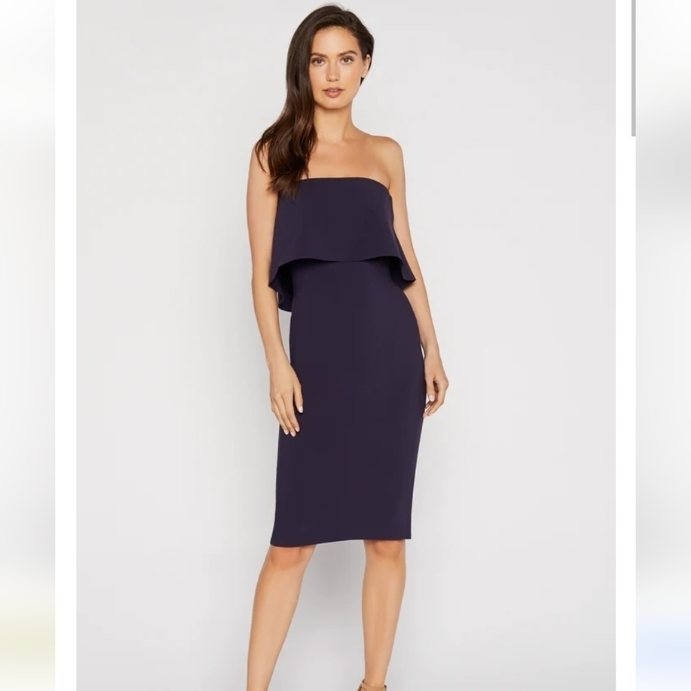 Likely Driggs Dress Dark Navy NWT